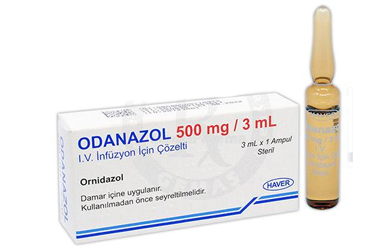 ODANAZOL 500 MG/3 ML IV INFUZYON ICIN COZELTI